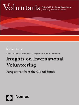 cover image of Insights on International Volunteering